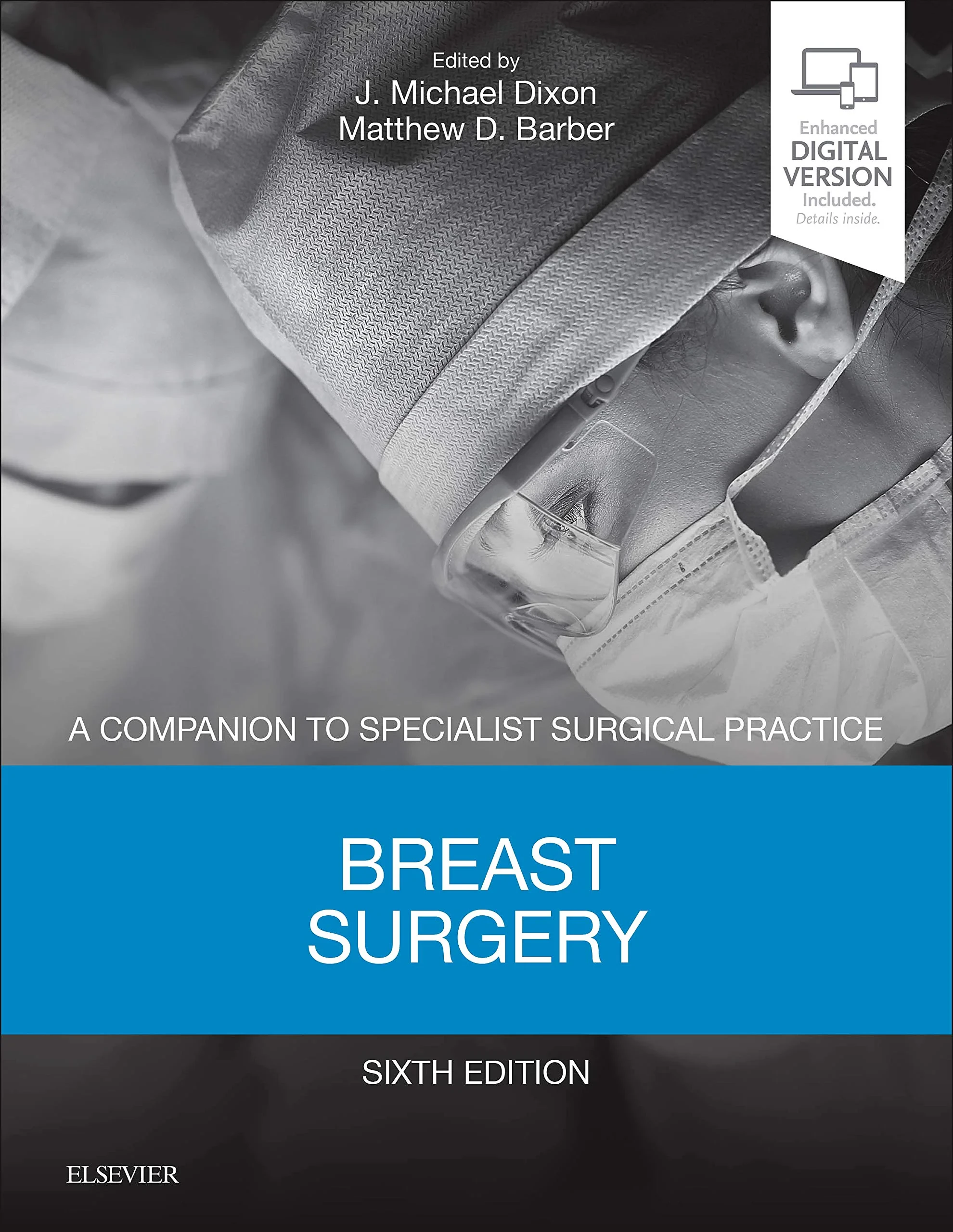Coperta cărții "Breast Surgery: A Companion to Specialist Surgical Practice, 6e" de autor necunoscut