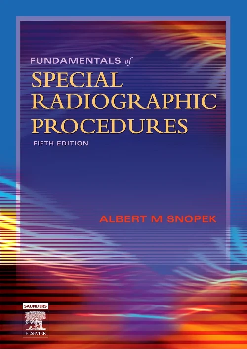 Coperta cărții "Fundamentals of Special Radiographic Procedures" de autor necunoscut