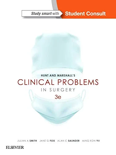 Coperta cărții "Hunt &amp; Marshall's Clinical Problems in Surgery, 3e" de autor necunoscut