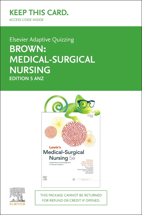 Elsevier Adaptive Quizzing for Medical Surgical Nu...