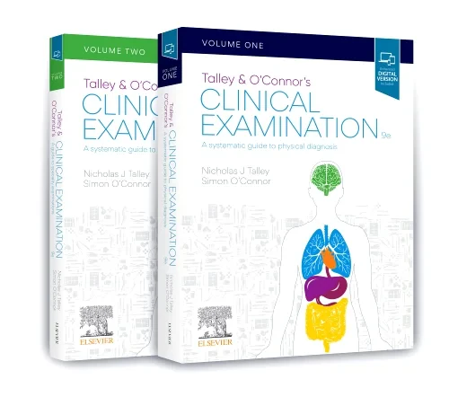 Coperta cărții "Talley and O&#039;Connor&#039;s Clinical Examination - 2-Volume Set" de autor necunoscut