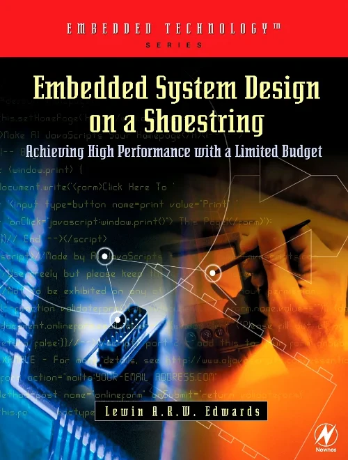 Coperta cărții "Embedded System Design on a Shoestring" de autor necunoscut
