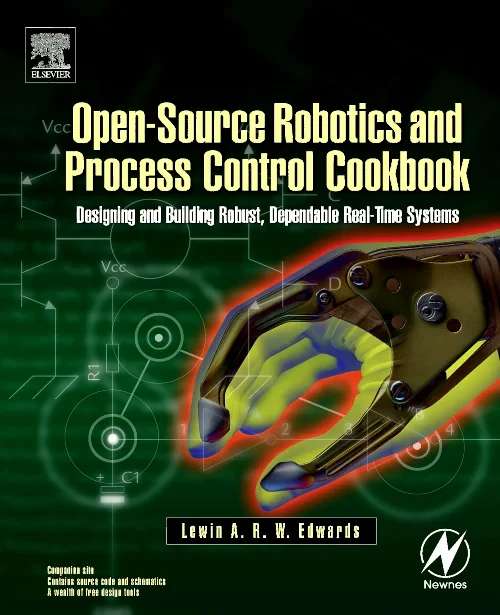 Coperta cărții "Open-Source Robotics and Process Control Cookbook" de autor necunoscut
