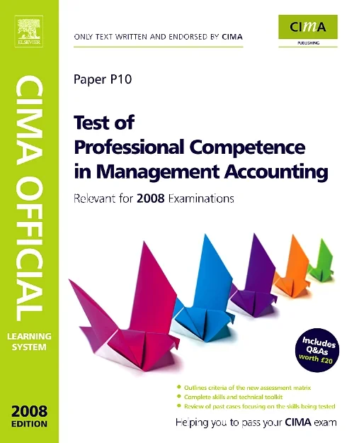 CIMA Official Learning System Test of Professional...