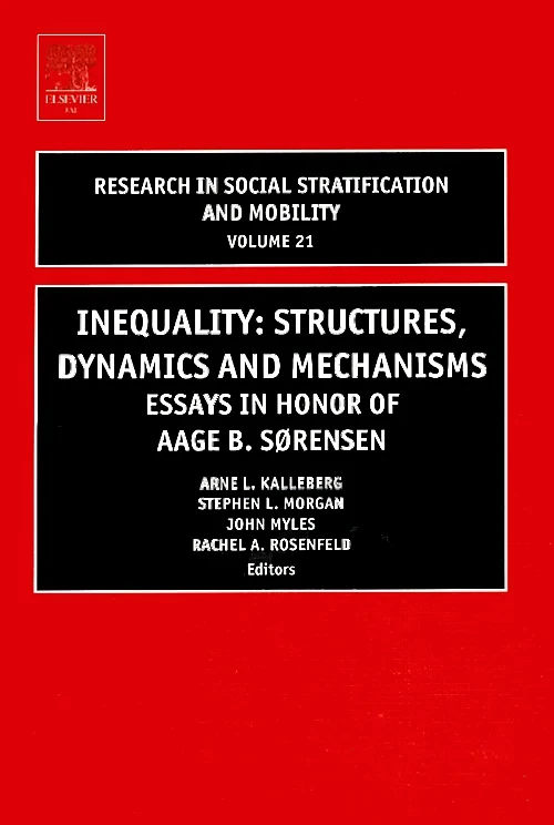 Inequality: Structures, Dynamics and Mechanisms