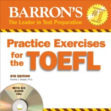 Coperta cărții "Practice Exercises for the TOEFL. Audio CD" de autor necunoscut