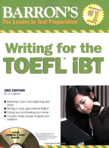 Coperta cărții "Barron's Writing for the TOEFL iBT. Book with CD" de autor necunoscut