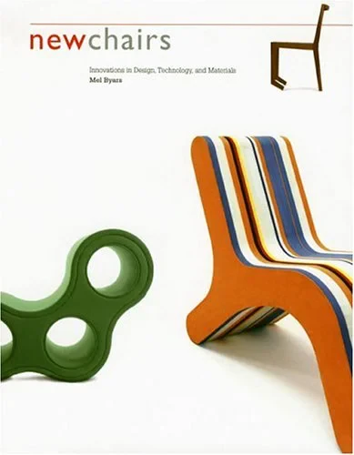 Coperta cărții "New Chairs: Innovations in Design, Technology, and Materials" de autor necunoscut
