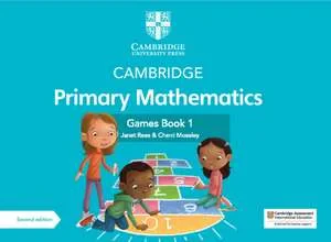 Coperta cărții "Cambridge Primary Mathematics Games Book 1 with Digital Access" de autor necunoscut