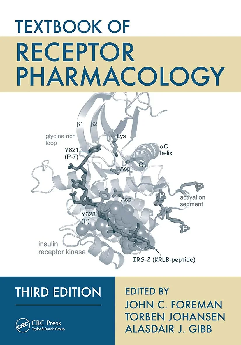 Coperta cărții "Textbook of Receptor Pharmacology" de autor necunoscut