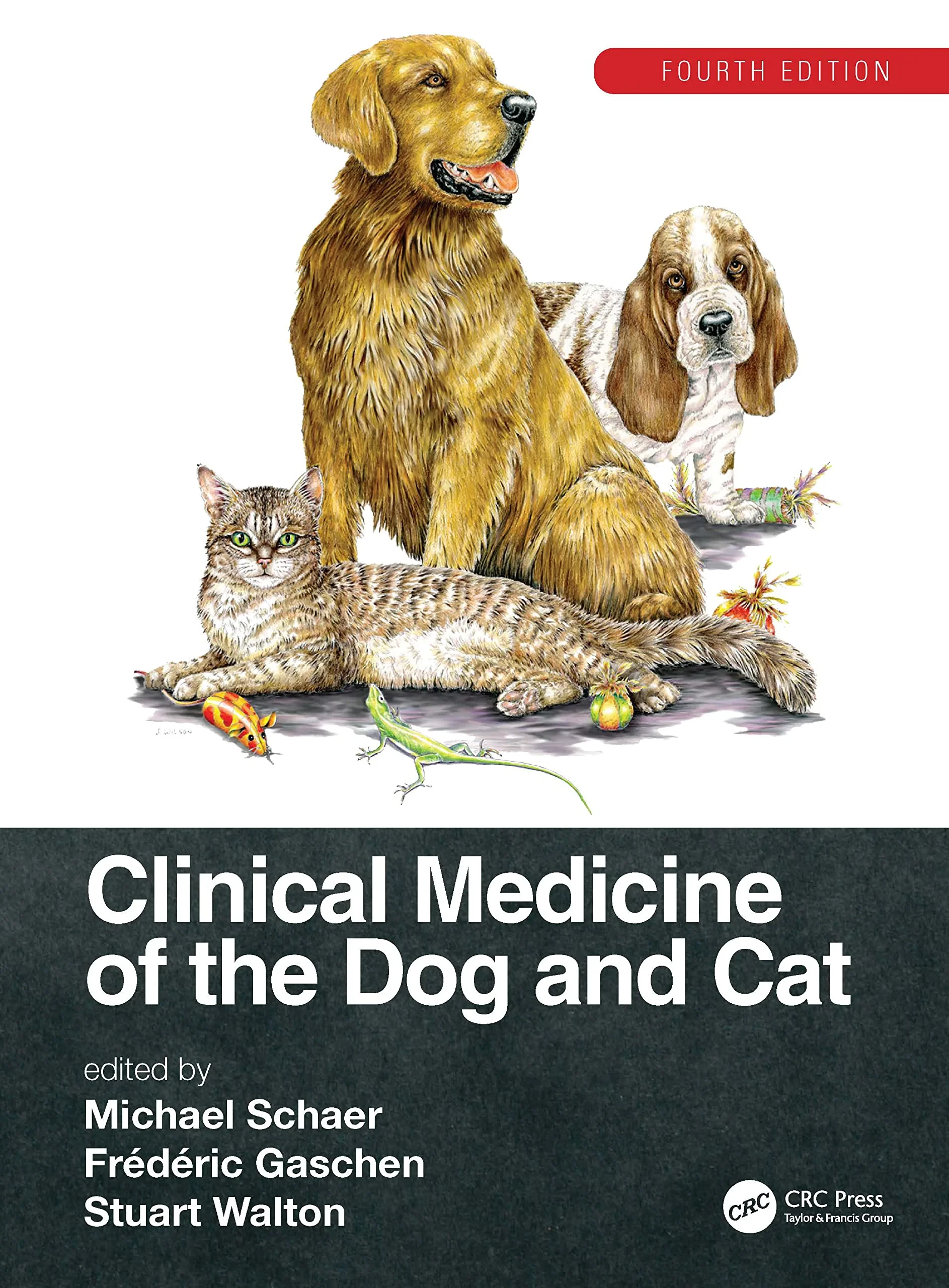 Coperta cărții "Clinical Medicine of the Dog and Cat" de autor necunoscut
