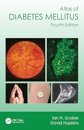Coperta cărții "Atlas of Diabetes Mellitus" de autor necunoscut