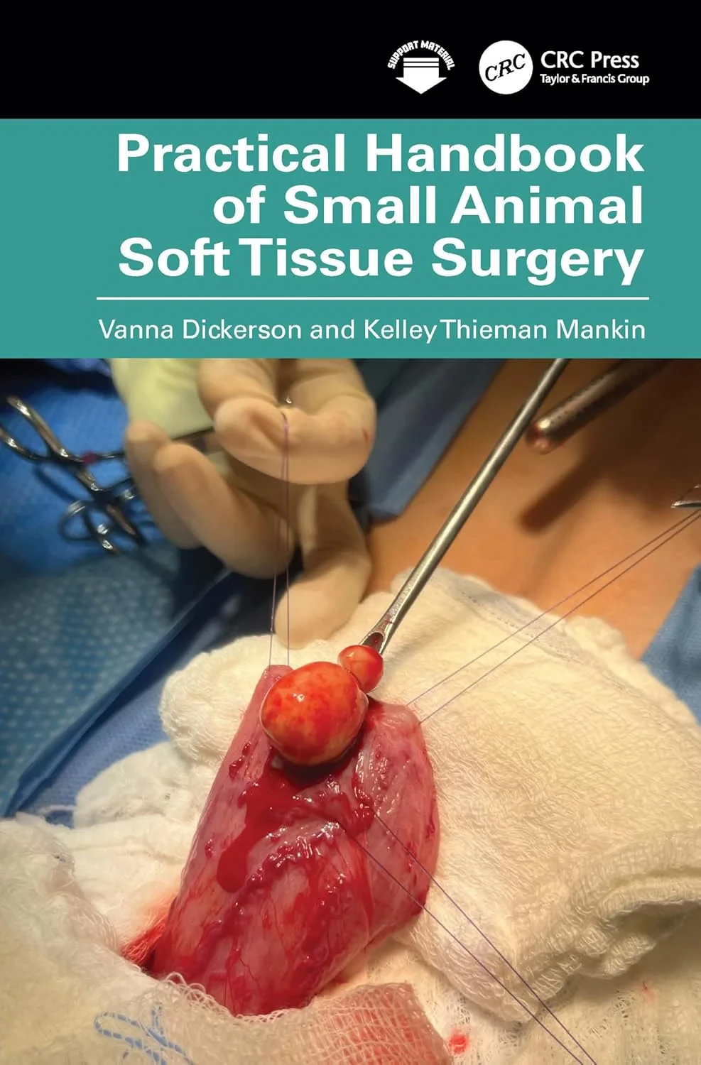 Coperta cărții "Practical Handbook of Small Animal Soft Tissue Surgery" de autor necunoscut