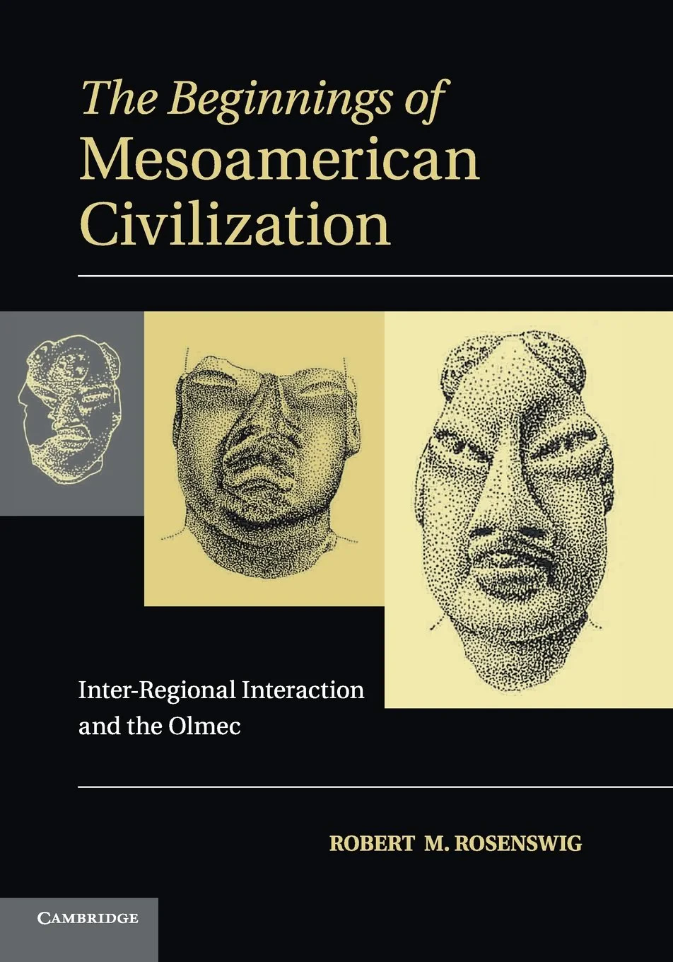 Coperta cărții "The Beginnings of Mesoamerican Civilization: Inter-Regional Interaction and the Olmec" de autor necunoscut