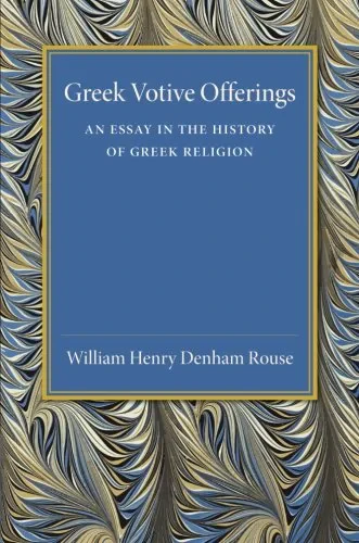 Coperta cărții "Greek Votive Offerings: An Essay in the History of Greek Religion" de autor necunoscut