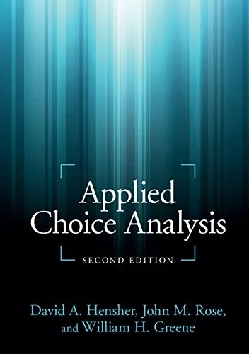 Coperta cărții "Applied Choice Analysis" de autor necunoscut