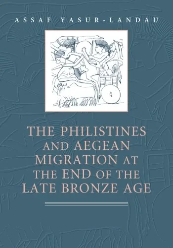 Coperta cărții "The Philistines and Aegean Migration at the End of the Late Bronze Age" de autor necunoscut