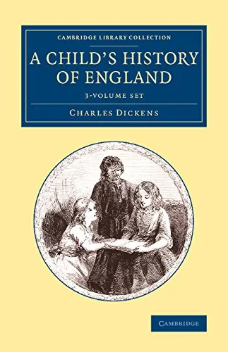 Coperta cărții "A Child's History of England 3 Volume Set" de autor necunoscut
