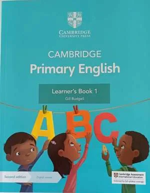 Coperta cărții "Cambridge Primary English Learner's Book 1 with Digital Access" de autor necunoscut