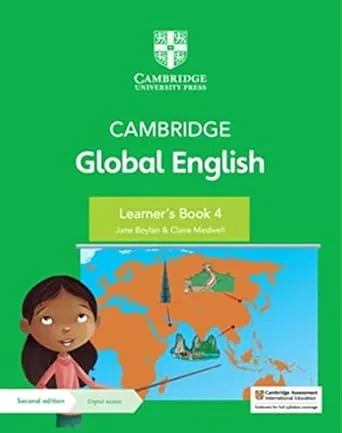 Coperta cărții "Cambridge Global English Learner's Book 4 with Digital Access (1 Year): for Cambridge Primary English as a Second Language (Cambridge Primary Global English)" de autor necunoscut