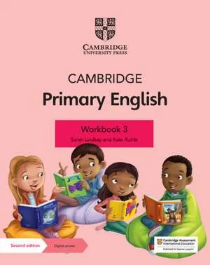 Coperta cărții "Cambridge Primary English Workbook 3 with Digital Access" de autor necunoscut