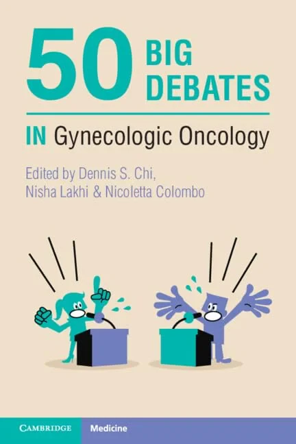 Coperta cărții "50 Big Debates in Gynecologic Oncology" de autor necunoscut