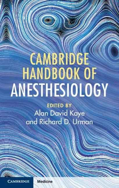 Coperta cărții "Cambridge Handbook of Anesthesiology" de autor necunoscut