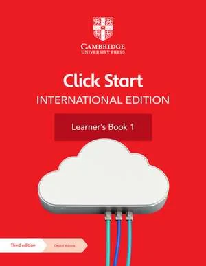 Coperta cărții "Click Start International Edition Learner's Book 1 with Digital Access" de autor necunoscut