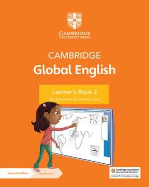 Coperta cărții "Cambridge Global English Learner's Book 2 with Digital Access" de autor necunoscut