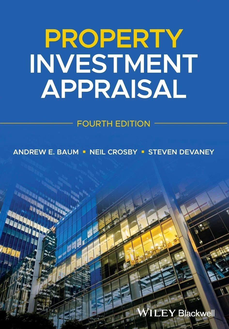 Coperta cărții "Property Investment Appraisal, 4th Edition" de autor necunoscut