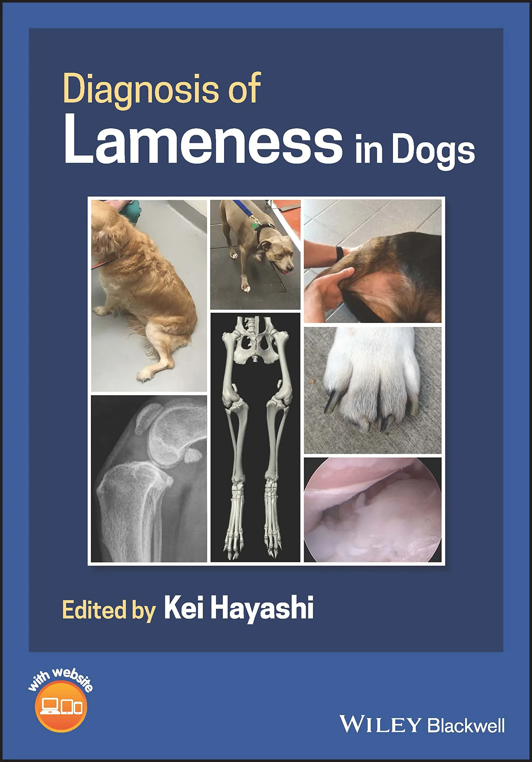 Coperta cărții "Diagnosis of Lameness in Dogs" de autor necunoscut
