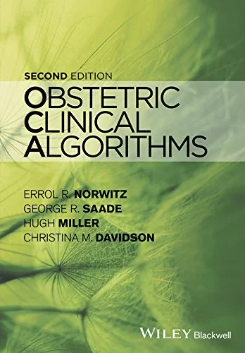 Coperta cărții "Obstetric Clinical Algorithms" de autor necunoscut