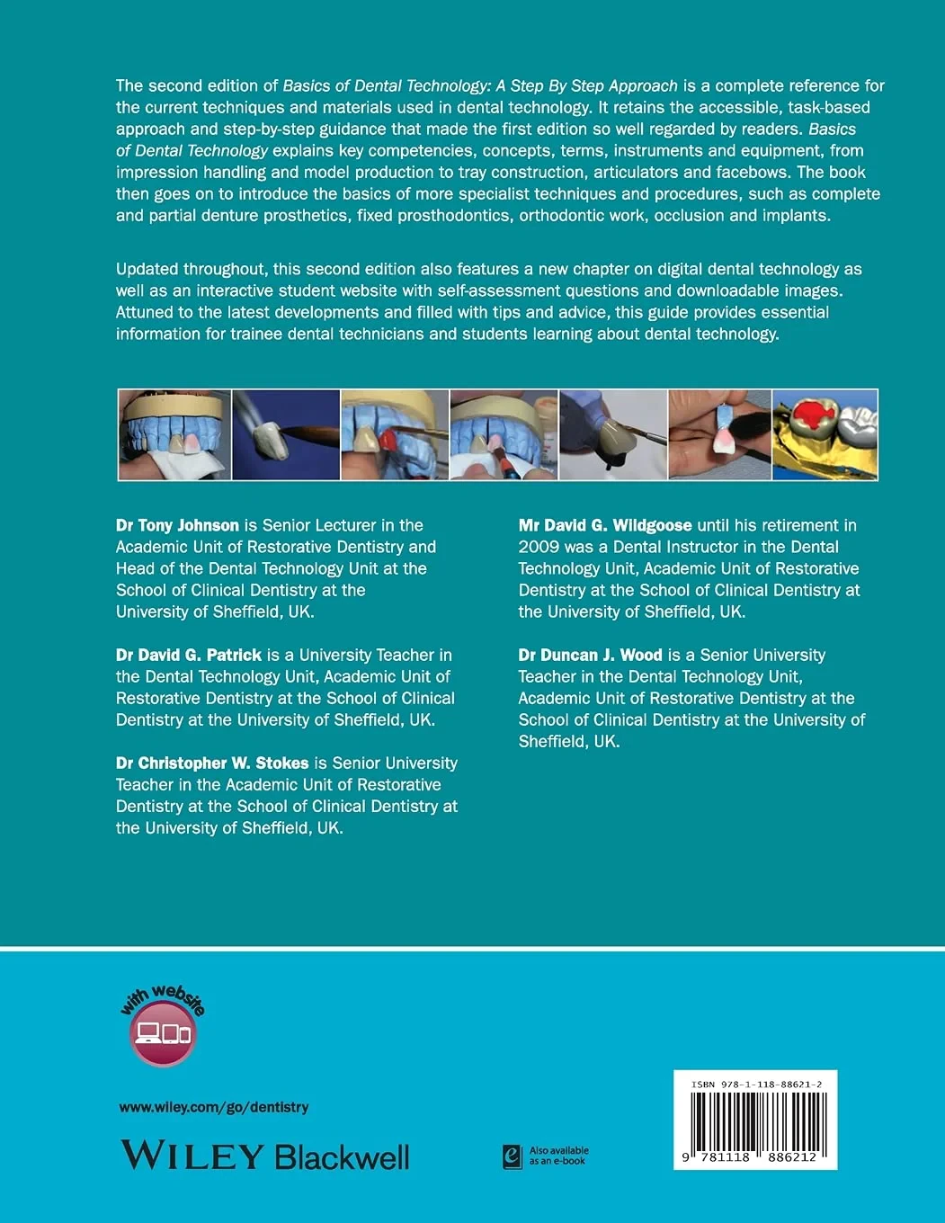 Coperta cărții "Basics of Dental Technology: A Step by Step Approach" de autor necunoscut