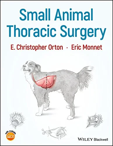 Coperta cărții "Small Animal Thoracic Surgery" de autor necunoscut