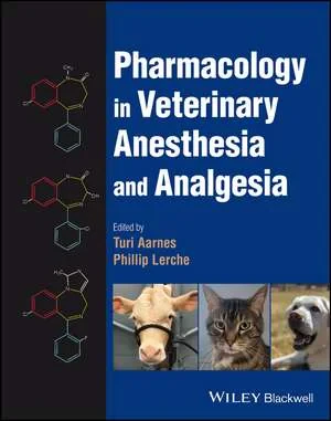 Coperta cărții "Pharmacology in Veterinary Anesthesia and Analgesia" de autor necunoscut