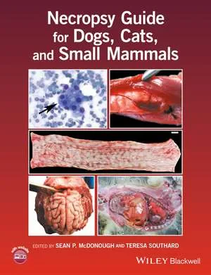 Coperta cărții "Necropsy Guide for Dogs, Cats, and Small Mammals" de autor necunoscut