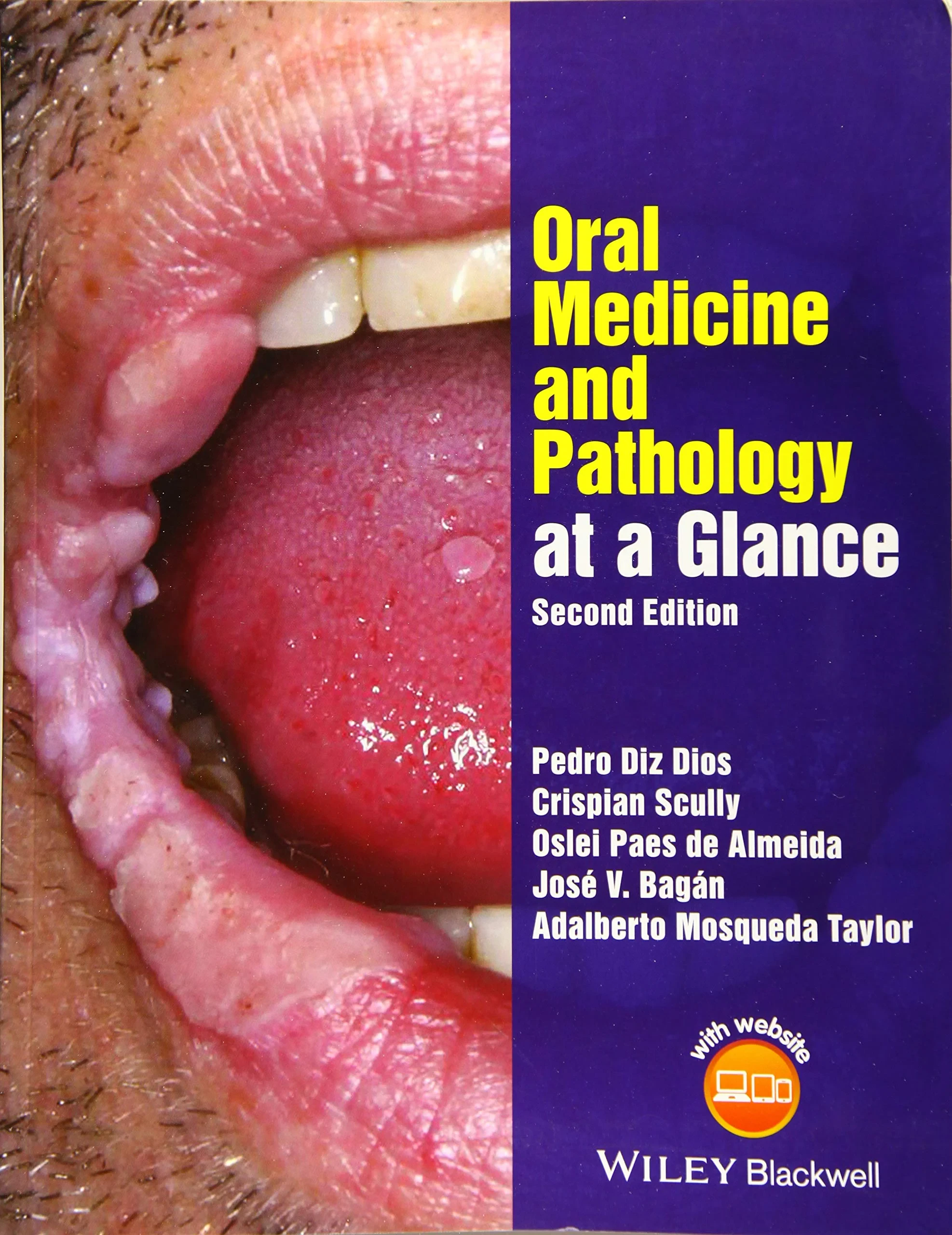 Coperta cărții "Oral Medicine and Pathology at a Glance (At a Glance (Dentistry))" de autor necunoscut