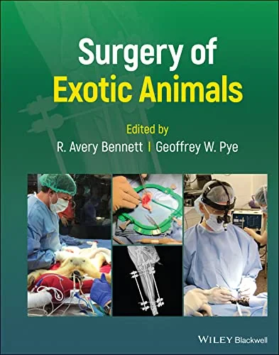 Coperta cărții "Surgery of Exotic Animals" de autor necunoscut