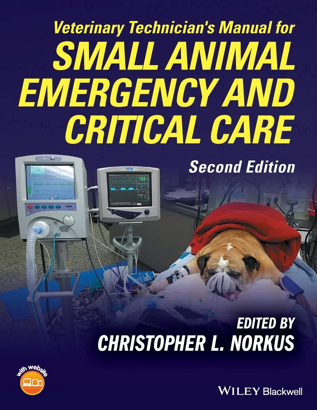 Coperta cărții "Veterinary Technician′s Manual for Small Animal Emergency and Critical Care" de autor necunoscut