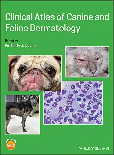 Coperta cărții "Clinical Atlas of Canine and Feline Dermatology" de autor necunoscut
