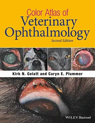 Coperta cărții "Color Atlas of Veterinary Ophthalmology" de autor necunoscut