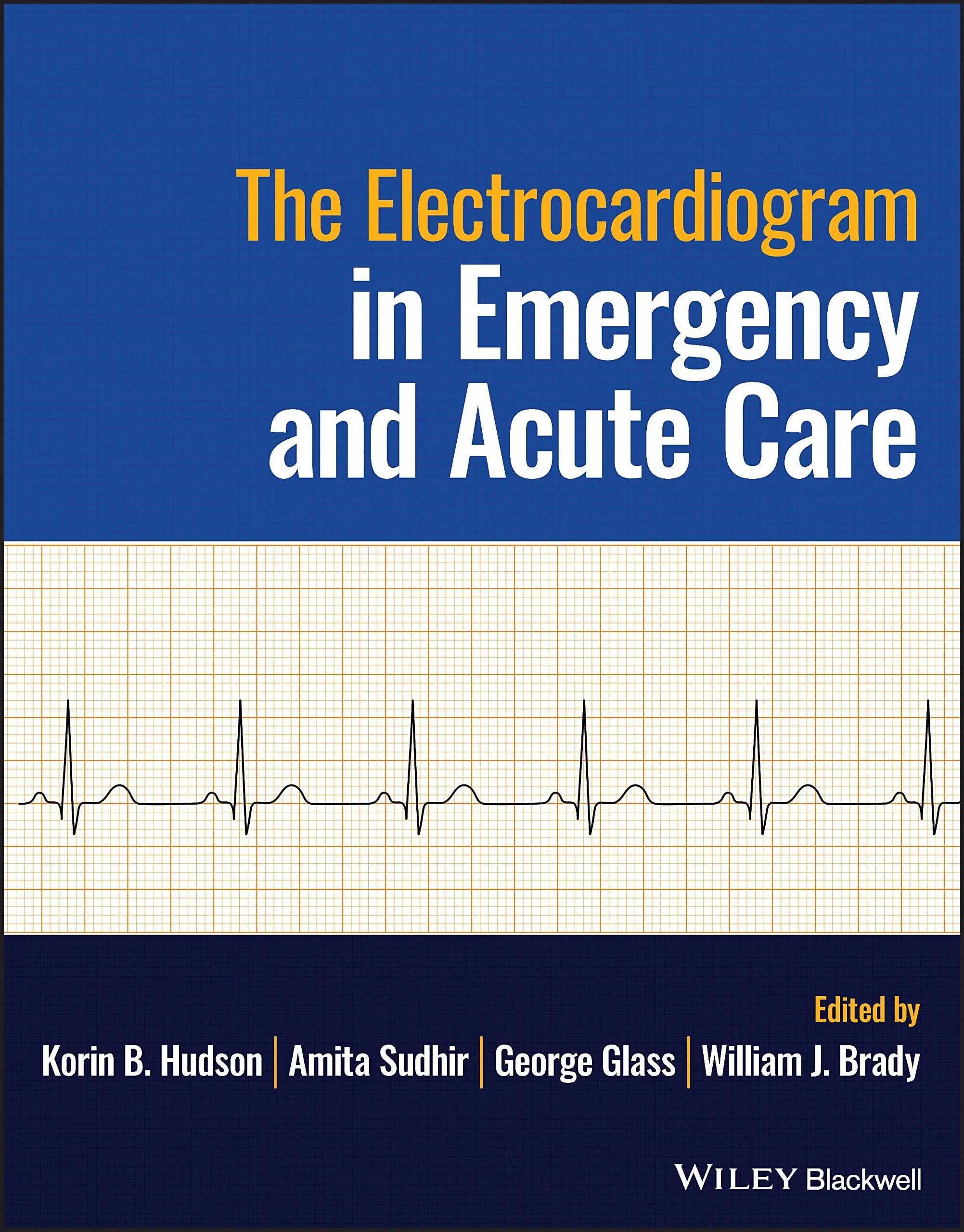 Coperta cărții "The Electrocardiogram in Emergency and Acute Care" de autor necunoscut