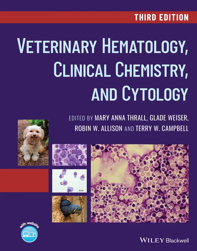 Coperta cărții "Veterinary Hematology, Clinical Chemistry, and Cytology" de autor necunoscut