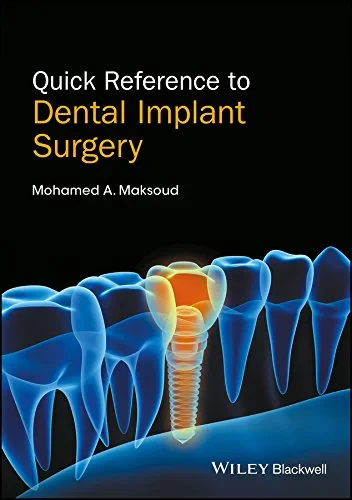 Coperta cărții "Quick Reference to Dental Implant Surgery" de autor necunoscut