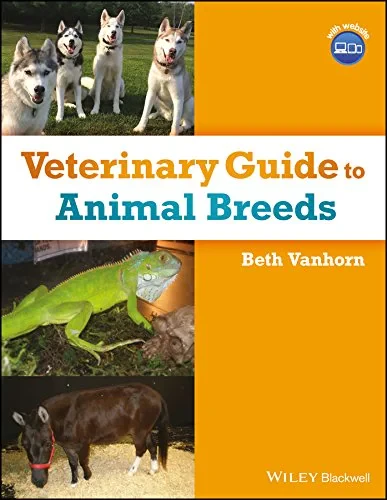 Coperta cărții "Veterinary Guide to Animal Breeds" de autor necunoscut