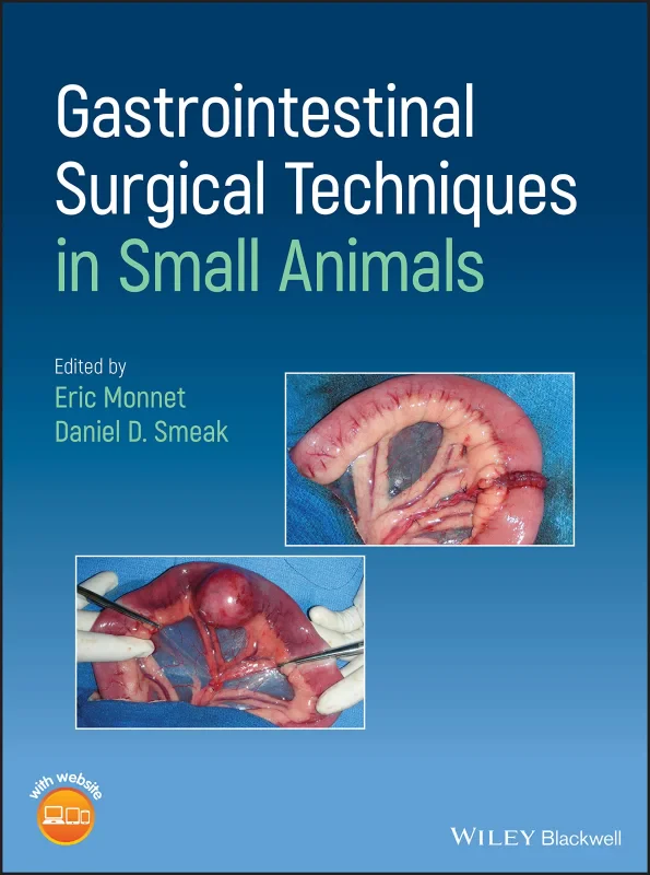 Coperta cărții "Gastrointestinal Surgical Techniques in Small Animals" de autor necunoscut