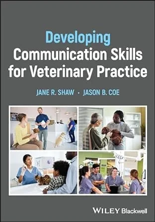 Coperta cărții "Developing Communication Skills for Veterinary Practice" de autor necunoscut