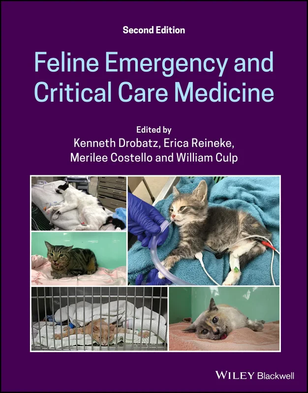 Coperta cărții "Feline Emergency and Critical Care Medicine" de autor necunoscut