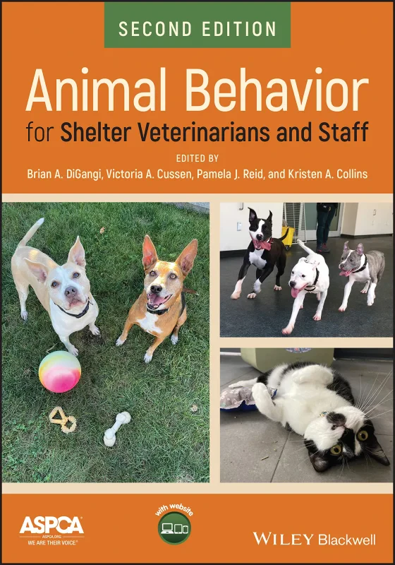 Coperta cărții "Animal Behavior for Shelter Veterinarians and Staff" de autor necunoscut
