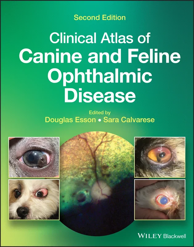 Coperta cărții "Clinical Atlas of Canine and Feline Ophthalmic Disease" de autor necunoscut